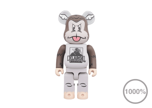 Bearbrick XLARGE x D*Face 1000% Gray Multicolor