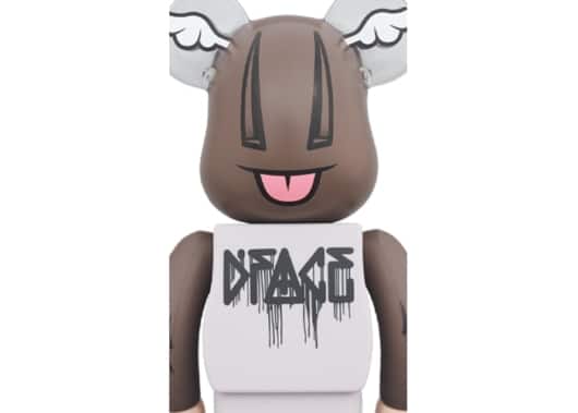 Bearbrick XLARGE x D*Face 1000% Gray Multicolor - Image 2