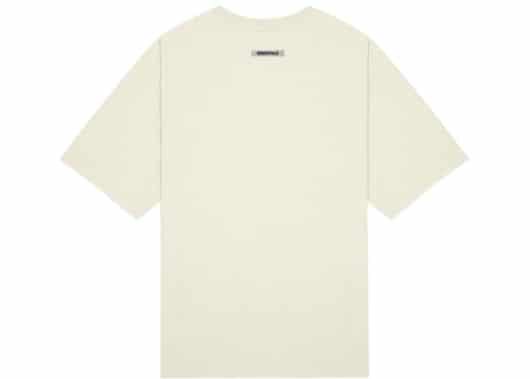 FEAR OF GOD ESSENTIALS 3D Silicon Applique Boxy Tee Buttercream