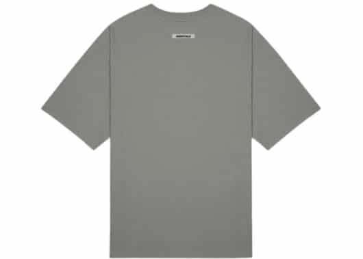 FEAR OF GOD ESSENTIALS 3D Silicon Applique Boxy Tee Charcoal - Image 2