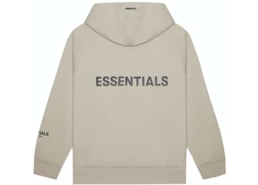 FEAR OF GOD ESSENTIALS 3D Silicon Applique Full Zip Up Hoodie String - Image 2
