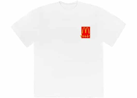 Travis Scott x McDonald's Action Figure Series T-Shirt White