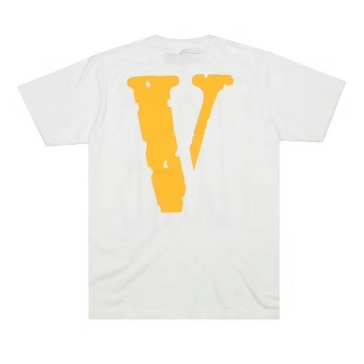 Buy Vlone OG Logo Yellow V Tee White Online in Australia | KickSTW