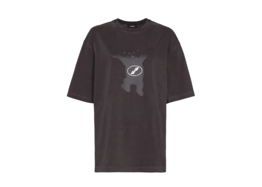 We11done Teddy Bear Tee Charcoal