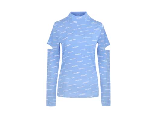 13De Marzo Allover Logo Undershirt Placid Blue