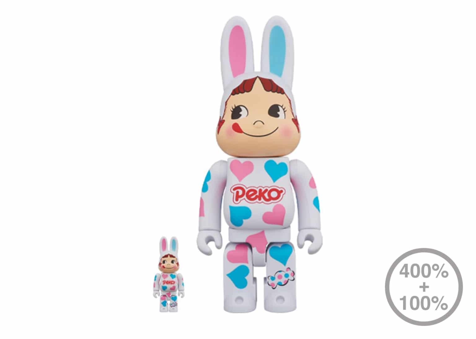 bearbrick peko chan