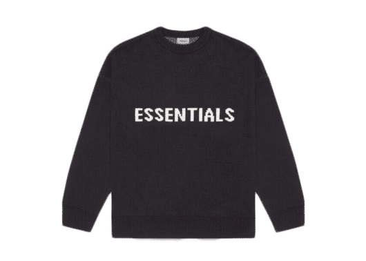 FEAR OF GOD ESSENTIALS Knit Sweater Dark Slate/Stretch Limo/Black