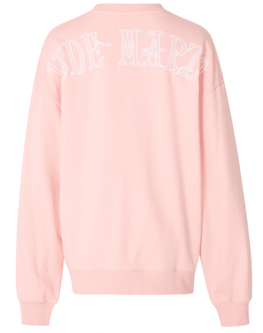 13De Marzo Tiny Teddy Bear Crewneck Pink - Image 2