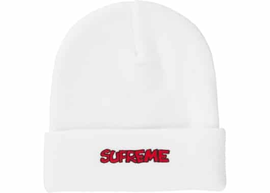 Supreme Smurfs Beanie White