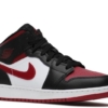 Air Jordan 1 Mid Bred Toe (GS) - Image 2
