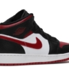 Air Jordan 1 Mid Bred Toe (GS) - Image 3