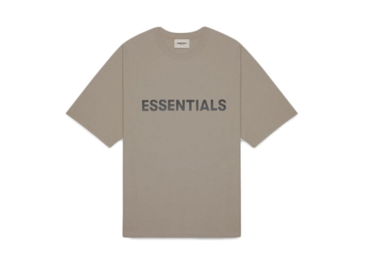 FEAR OF GOD ESSENTIALS 3D Silicon Applique Boxy Tee Taupe