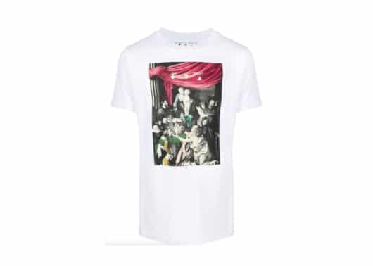 Off White Caravaggio Print Tee White