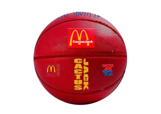 Travis Scott x McDonalds All American 92' Basketball