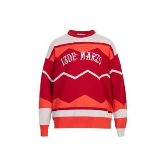 13De Marzo Teddy Bear Christmas Costume Sweater Red - Image 2