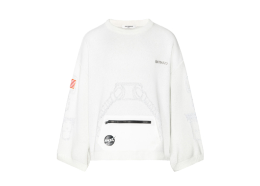 13De Marzo x Nasa 3M Reflect Astronaut Teddy Bear Sweater White - Image 2