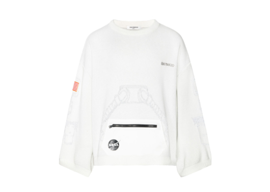 13De Marzo x Nasa 3M Reflect Astronaut Teddy Bear Sweater White