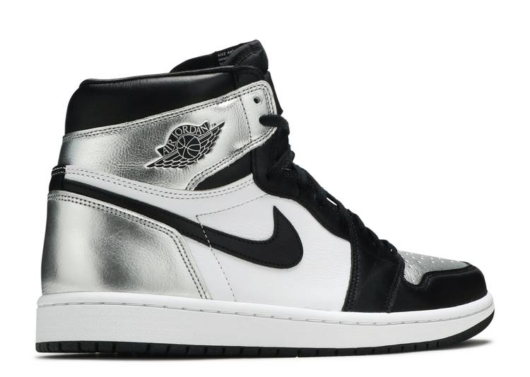 Air Jordan 1 Retro High Silver Toe (W) - Image 3
