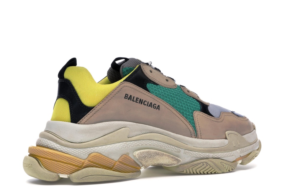 balenciaga verte et jaune