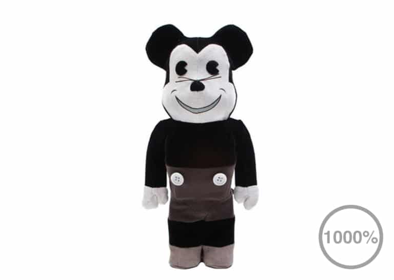 bearbrick mickey mouse vintage 1000