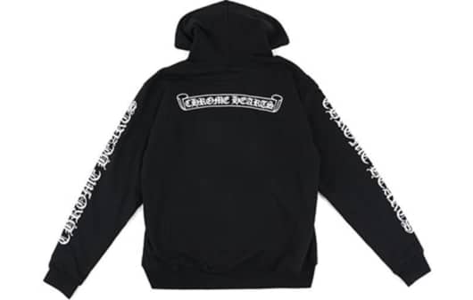 Chrome Hearts Fuck You Zip Hoodie Black