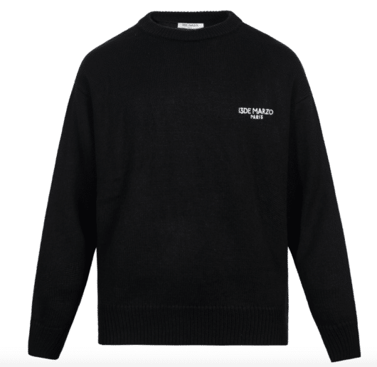 13De Marzo Clothed Teddy Bear Sweater Black - Image 2