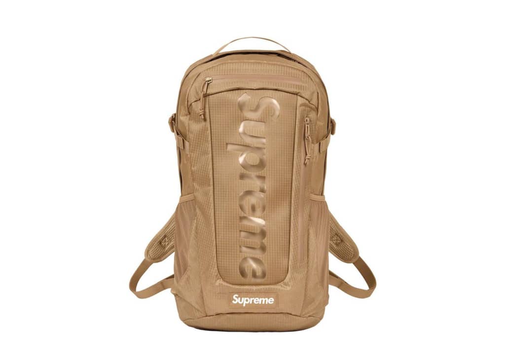 Buy Supreme Backpack Backpack (SS21) Tan Online in Australia KickSTW