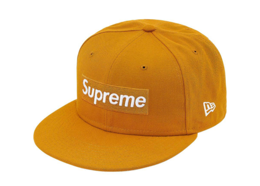 Supreme Champions Box Logo New Era Wheat