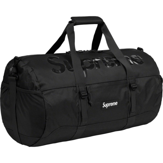 Supreme Duffle Bag (SS21) Black - Image 2