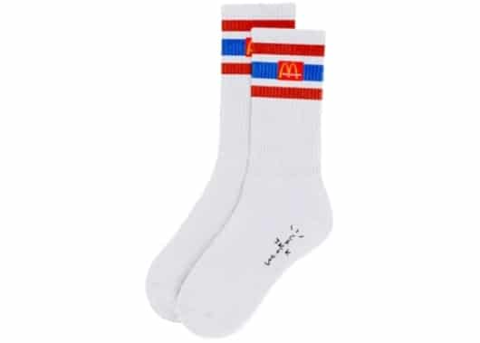 Travis Scott x McDonalds CJ Arches Sock Pack Multi - Image 3