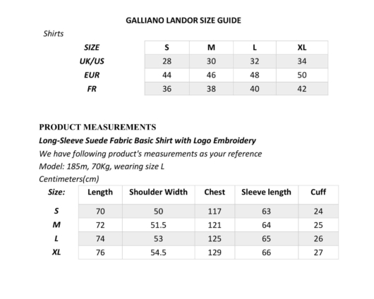 Galliano Landor Suede Fabric Basic L/S Tee Green - Image 2