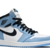 Air Jordan 1 Retro High White University Blue Black - Image 4