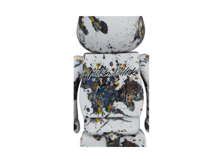 bearbrick jackson pollock studio