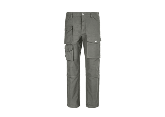 Galliano Landor Cotton-Blend Twill Cargo Pants Grey