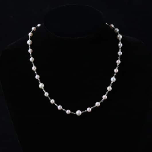 Galliano Landor Pearl Necklace WGL-201 - Image 2