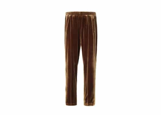 Galliano Landor Velvet Pants Golden Brown