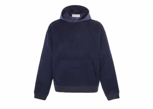 Galliano Landor Wool Hoodie Night Blue