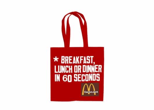 Travis Scott x CPFM 4 CJ 60 Seconds Tote Red - Image 2