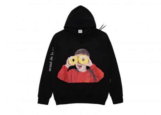 ADLV Baby Face Donut 7 (Boy) Hoodie Black