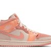 Air Jordan 1 Mid Apricot Orange (W)