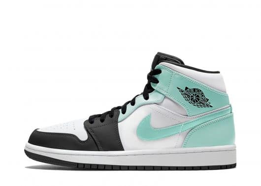Air Jordan 1 Mid Igloo Island Green (GS) - Image 2