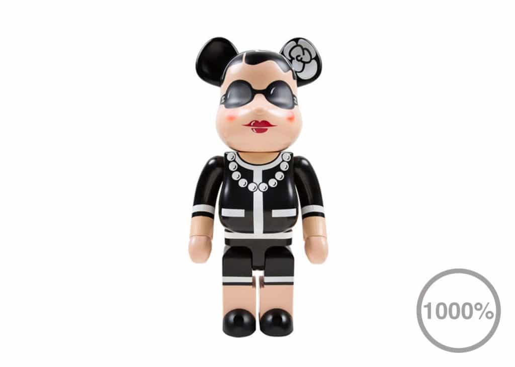 bearbrick 1000 chanel