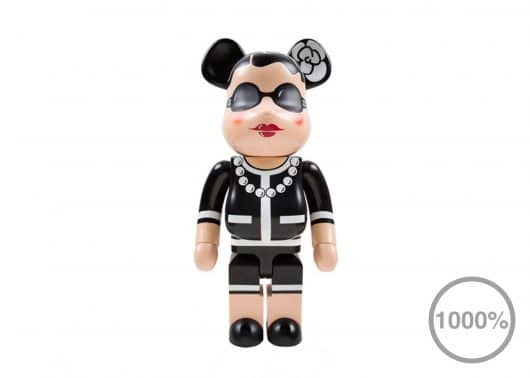 Bearbrick Coco Chanel 1000% Multi (No Box) (Display Condition)