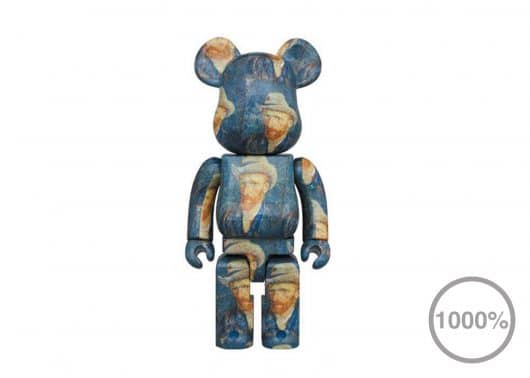 Bearbrick Van Gogh Museum Self Portrait 1000%