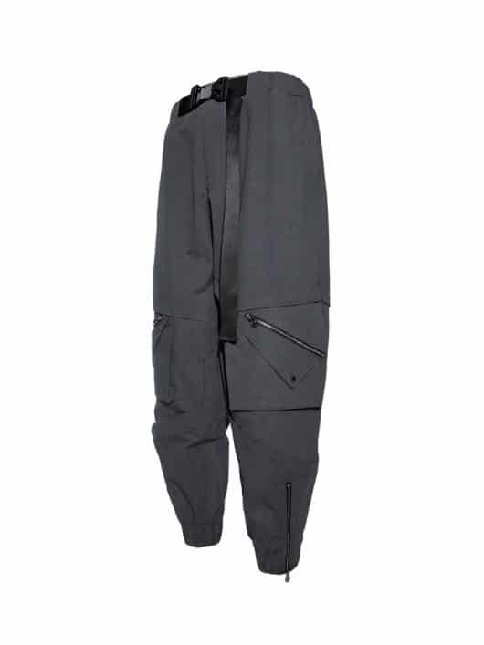 Galliano Landor Deconstructed Functional Cargo Pants Grey - Image 2