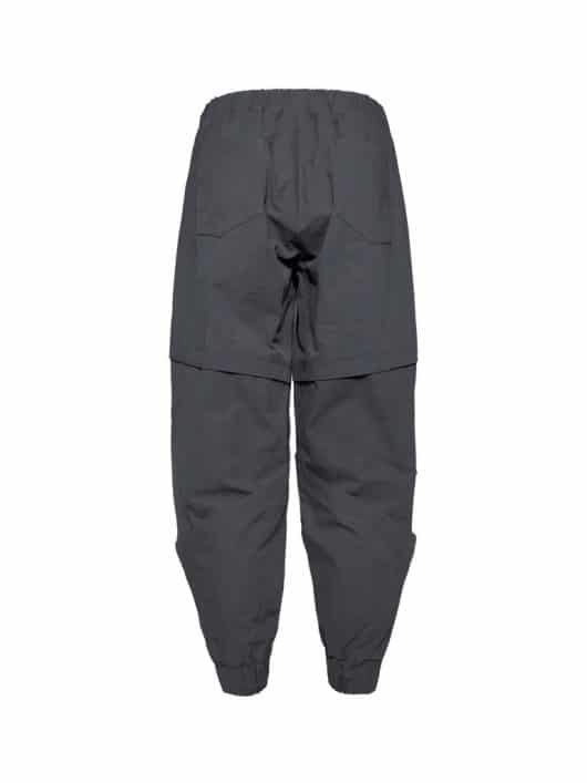Galliano Landor Deconstructed Functional Cargo Pants Grey - Image 3