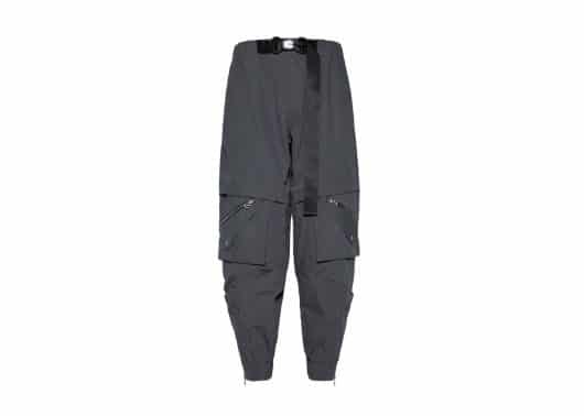 Galliano Landor Deconstructed Functional Cargo Pants Grey