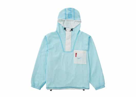 Supreme x Nike Jewel Reversible Ripstop Anorak Light Blue