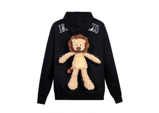 13De Marzo Lion Hoodie Black