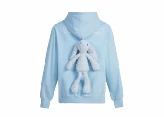 13De Marzo Rabbit Hoodie Blue